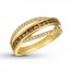 Le Vian Chocolate & Nude Diamond Ring 7/8 ct tw 14K Honey Gold