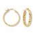 Hoop Earrings 14K Yellow Gold 20mm