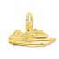 Cruise Ship Charm 14K Yellow Gold