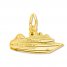 Cruise Ship Charm 14K Yellow Gold