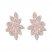 Diamond Earrings 1/3 ct tw Round-cut 10K Rose Gold