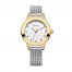 BERING Women's 11125-010 Classic Two-tone Stainless Mesh Strap Watch