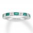 Neil Lane Emerald Anniversary Band 1/6 ct tw Diamonds 14K Gold