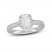 Neil Lane Diamond Engagement Ring 1 ct tw Emerald/Round 14K White Gold