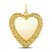 Heart Charm 14K Yellow Gold