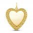 Heart Charm 14K Yellow Gold