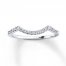 Previously Owned Diamond Wedding Band 1/8 ct tw 14K White Gold