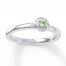 Stackable Ring Peridot Sterling Silver