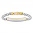 Men's Diamond Bracelet 1/5 ct tw Stainless Steel/Ion-Plating