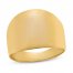 Wide Dome Ring 14K Yellow Gold