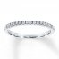 Previously Owned Band 1/10 ct tw Diamonds 10K White Gold