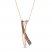 Le Vian Diamond Necklace 1-1/6 ct tw 14K Strawberry Gold 18"