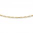 Rope Chain 10K Two-Tone Gold 20" Length