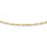 Rope Chain 10K Two-Tone Gold 20" Length