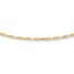 Rope Chain 10K Two-Tone Gold 20" Length