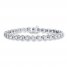 Diamond Bracelet 1 ct tw Round-cut 10K White Gold