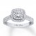 Neil Lane Engagement Ring 7/8 ct tw Diamonds 14K White Gold