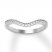 Diamond Wedding Band 1/5 ct tw Round-cut 14K White Gold