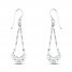 Filigree Dangle Earrings Sterling Silver