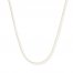 Cable Chain Necklace 14K Yellow Gold 20" Length