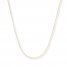 Cable Chain Necklace 14K Yellow Gold 20" Length