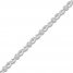 Diamond Infinity Bracelet 1/2 ct tw Round-cut Sterling Silver