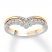 Diamond Enhancer Rings 1/5 ct tw Round-cut 14K Two-Tone Gold