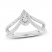 Diamond Ring 1/5 ct tw Round-cut 10K White Gold