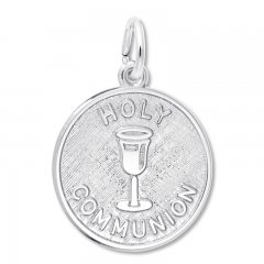 Holy Communion Charm Sterling Silver