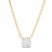 Lab-Created Diamonds by KAY Necklace 1/2 ct tw 14K Yellow Gold 19"