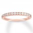 Previously Owned Diamond Anniversary Band 1/3 ct tw Round-cut 10K Rose Gold