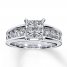 Diamond Engagement Ring 1-3/4 ct tw 14K White Gold