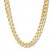 Men's Curb Chain Necklace Yellow Ion-Plated Stainless Steel 20"