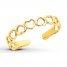 Heart Toe Ring 14K Yellow Gold