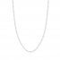 Beaded Curb Chain Necklace 14K Two-Tone Gold 16" Length