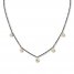 Diamond Necklace 3/4 ct tw 10K Yellow Gold/Stainless Steel