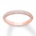 Diamond Wedding Band 1/3 ct tw Round-cut 14K Rose Gold