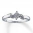 Previously Owned Promise Ring 1/6 ct tw 14K White Gold