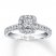 Neil Lane Engagement Ring 7/8 ct tw Diamonds 14K White Gold