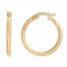 Hoop Earrings 10K Yellow Gold