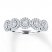 Diamond Anniversary Band 1/2 ct tw Round-cut 14K White Gold