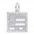 Birth Certificate Sterling Silver Charm