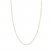Beaded Cable Chain Necklace 14K Two-Tone Gold 18" Length