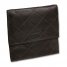 Quilted Jewelry Travel Case Black Leather