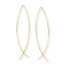 Threader Earrings 14K Yellow Gold