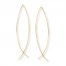 Threader Earrings 14K Yellow Gold