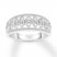 Diamond Anniversary Band 3/8 ct tw Round-cut 14K White Gold