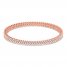 Diamond Fashion Bracelet 3 ct tw 10K Rose Gold 7"