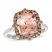 Le Vian Morganite Ring 1/3 ct tw Diamonds 14K Vanilla Gold