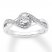 Diamond Promise Ring 1/15 ct tw Sterling Silver